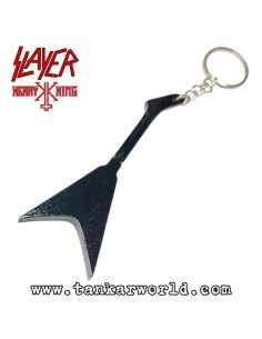 Kerry King - Slayer - ESP - Blood - Llavero guitarra de madera - 4 x 10,5 cm 2
