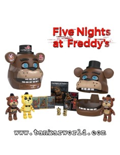 Five Nights at Freddy's  - Figura Animatrónica - Freddy Alive Head Bundle