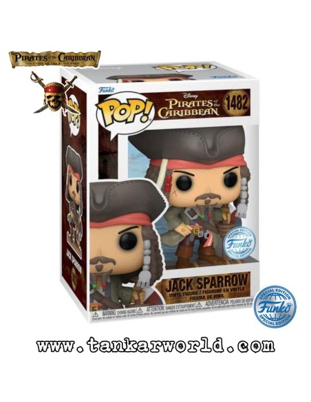 Funko Pop! - Jack Sparrow - Pirates of the Caribbean - 1482 - Special Edition