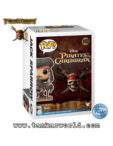 Funko Pop! - Jack Sparrow - Pirates of the Caribbean - 1482 - Special Edition