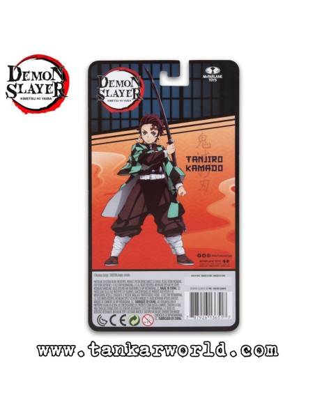 Tanjiro Kamado - Demon Slayer: Kimetsu no Yaiba - Figura articulada - 13 cm