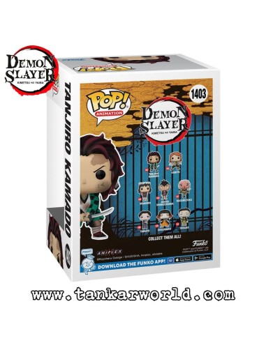 Funko Pop! - Tanjiro Kamado - Demon Slayer - Kimetsu no Yaiba - 1403