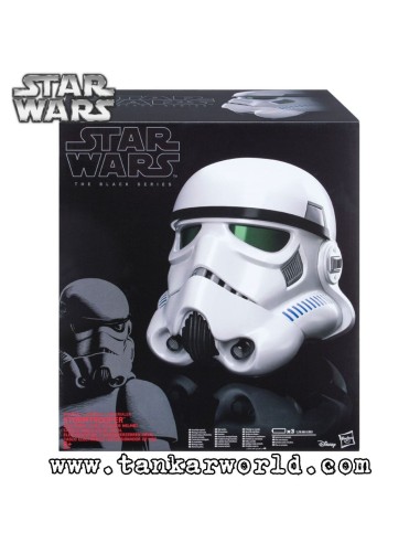 Star Wars: Rogue One - Imperial Stormtrooper - The Black Series - Casco Electrónico - Escala 1:1