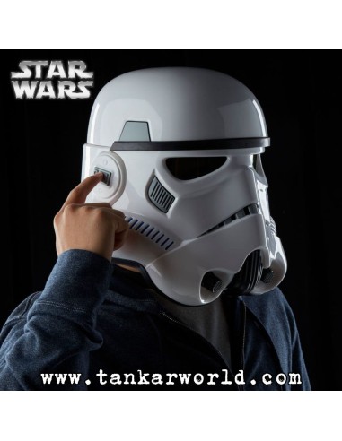Star Wars: Rogue One - Imperial Stormtrooper - The Black Series - Casco Electrónico - Escala 1:1