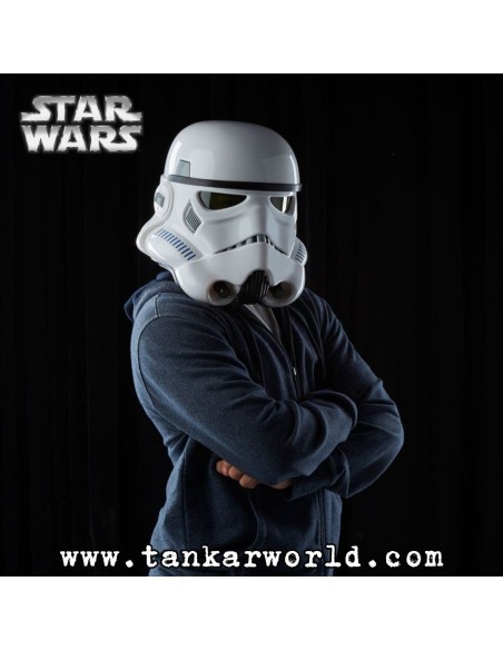 Star Wars: Rogue One - Imperial Stormtrooper - The Black Series - Casco Electrónico - Escala 1:1