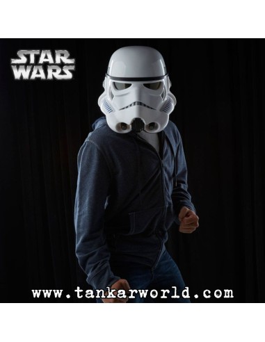 Star Wars: Rogue One - Imperial Stormtrooper - The Black Series - Casco Electrónico - Escala 1:1