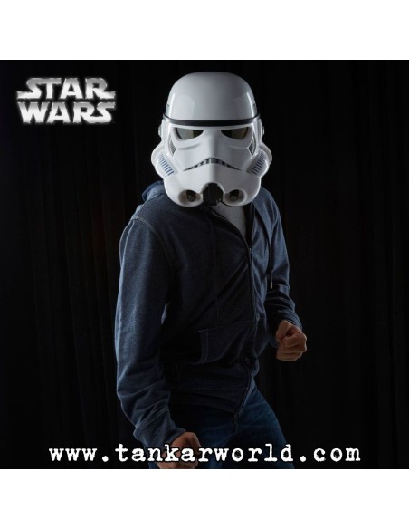 Star Wars: Rogue One - Imperial Stormtrooper - The Black Series - Casco Electrónico - Escala 1:1