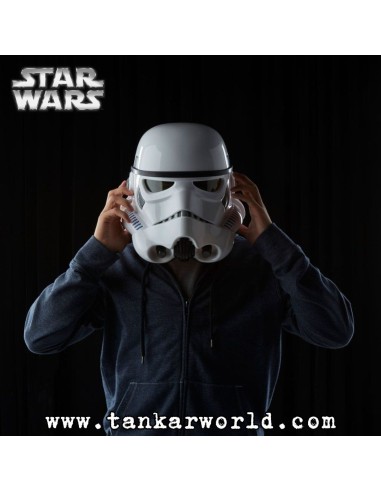 Star Wars: Rogue One - Imperial Stormtrooper - The Black Series - Casco Electrónico - Escala 1:1