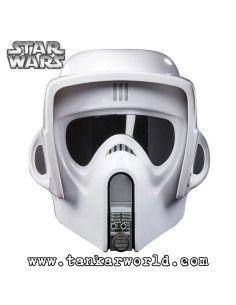 Star Wars: Scout Trooper - The Black Series - Casco electrónico - Escala 1:1