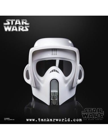 Star Wars: Scout Trooper - The Black Series - Casco electrónico - Escala 1:1