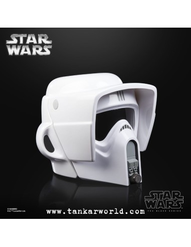 Star Wars: Scout Trooper - The Black Series - Casco electrónico - Escala 1:1