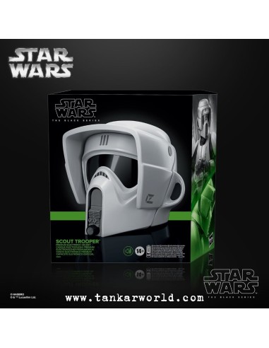 Star Wars: Scout Trooper - The Black Series - Casco electrónico - Escala 1:1