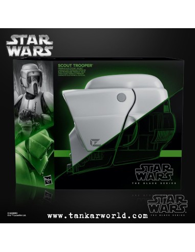 Star Wars: Scout Trooper - The Black Series - Casco electrónico - Escala 1:1