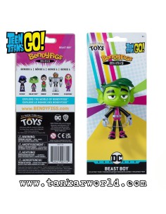 Beast Boy - DC Comics - Figura maleable Bendyfigs Minis - 10 cm 2