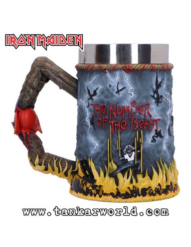 Jarra - Iron Maiden - The Number Of The Beast - 600 ml