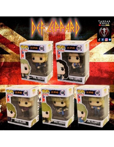 Funko Pop! - Phil Collen - Def Leppard - 150
