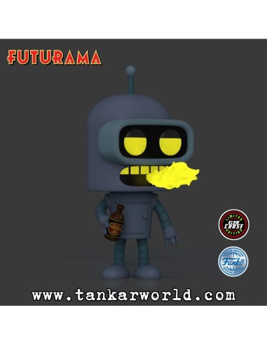 Funko Pop! - Bender - Futurama - 1757 - Special Edition - Glow Chase