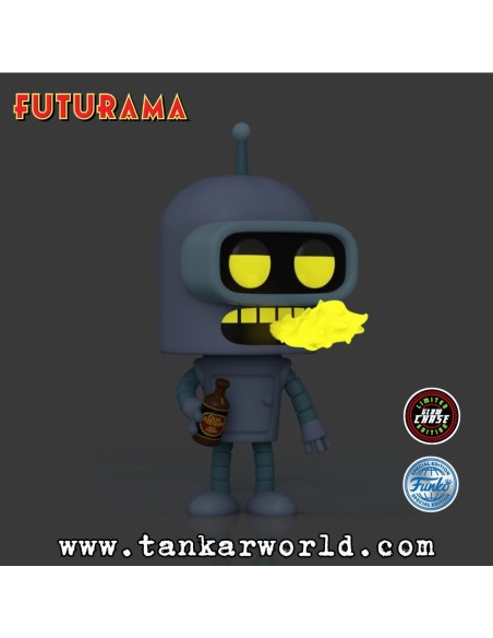 Funko Pop! - Bender - Futurama - 1757 - Special Edition - Glow Chase