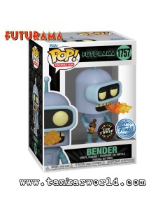 Funko Pop! - Bender - Futurama - 1757 - Special Edition - Glow Chase 2