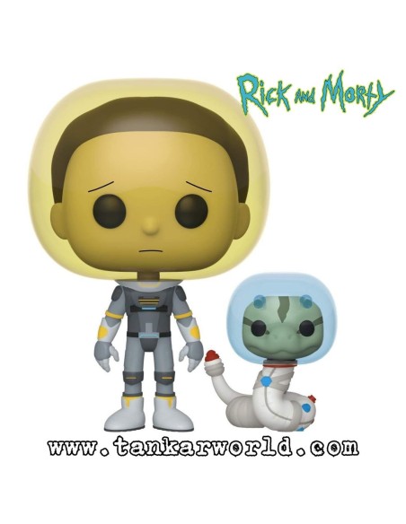 Funko Pop! - Space suit Morty with snake - Rick And Morty - 690