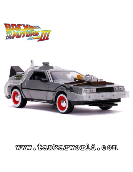 Delorean - Time Machine - Regreso Al Futuro III - Back To Future 3 - Escala 1/24