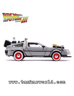 Delorean - Time Machine - Regreso Al Futuro III - Back To Future 3 - Escala 1/24 2