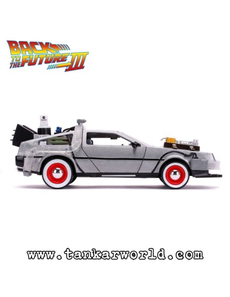 Delorean - Time Machine - Regreso Al Futuro III - Back To Future 3 - Escala 1/24