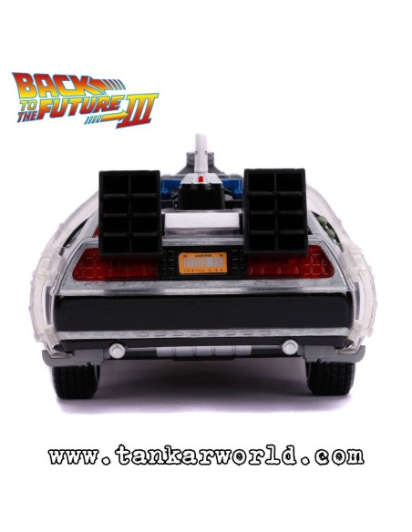 Delorean - Time Machine - Regreso Al Futuro III - Back To Future 3 - Escala 1/24
