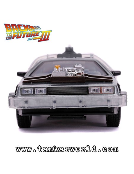 Delorean - Time Machine - Regreso Al Futuro III - Back To Future 3 - Escala 1/24