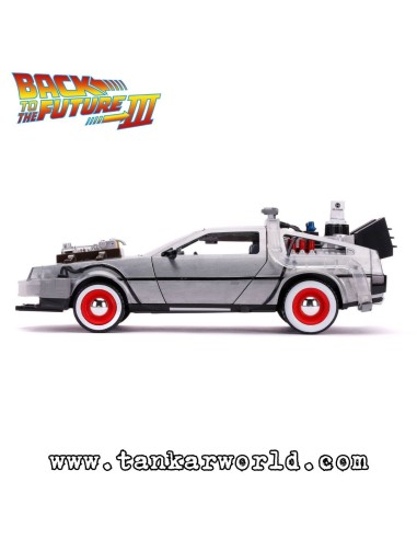Delorean - Time Machine - Regreso Al Futuro III - Back To Future 3 - Escala 1/24