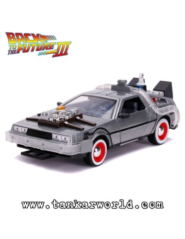 Delorean - Time Machine - Regreso Al Futuro III - Back To Future 3 - Escala 1/24
