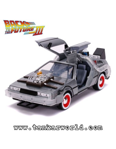 Delorean - Time Machine - Regreso Al Futuro III - Back To Future 3 - Escala 1/24