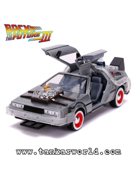 Delorean - Time Machine - Regreso Al Futuro III - Back To Future 3 - Escala 1/24
