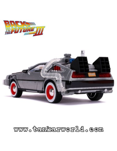 Delorean - Time Machine - Regreso Al Futuro III - Back To Future 3 - Escala 1/24