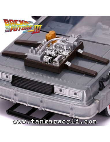 Delorean - Time Machine - Regreso Al Futuro III - Back To Future 3 - Escala 1/24