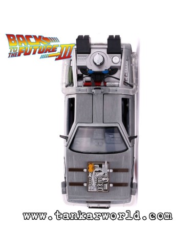 Delorean - Time Machine - Regreso Al Futuro III - Back To Future 3 - Escala 1/24