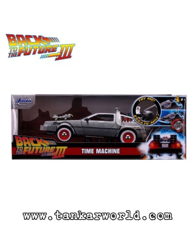 Delorean - Time Machine - Regreso Al Futuro III - Back To Future 3 - Escala 1/24