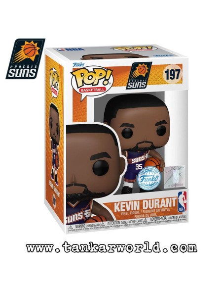Funko Pop! - Kevin Durant (Icon Edition) - Phoenix Suns - NBA Legends - 197 - Special Edition