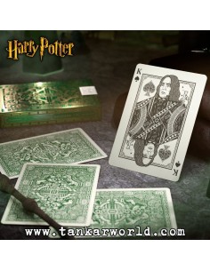 Baraja Poker - Harry Potter - 52 Cartas - Green Version 2