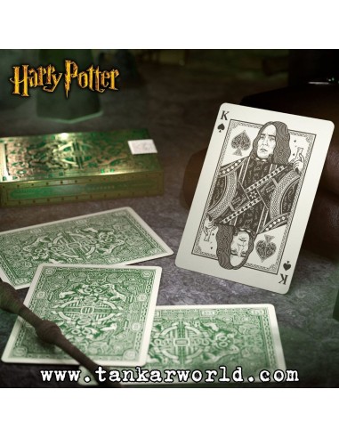 Baraja Poker - Harry Potter - 52 Cartas - Green Version