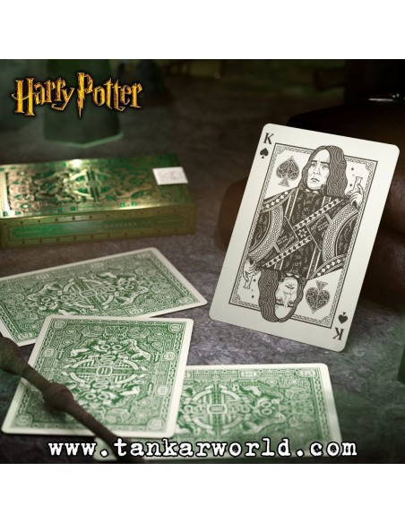 Baraja Poker - Harry Potter - 52 Cartas - Green Version