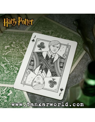 Baraja Poker - Harry Potter - 52 Cartas - Green Version