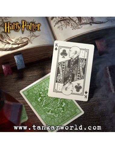 Baraja Poker - Harry Potter - 52 Cartas - Green Version