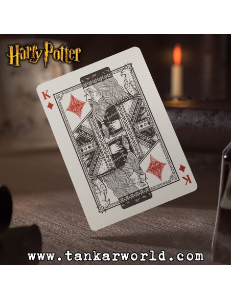 Baraja Poker - Harry Potter - 52 Cartas - Green Version