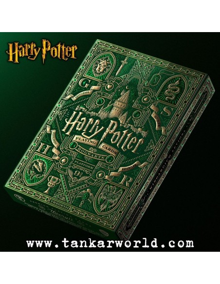 Baraja Poker - Harry Potter - 52 Cartas - Green Version