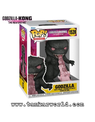Funko Pop! - Godzilla with heat ray - Godzilla x Kong - The New Empire - 1539