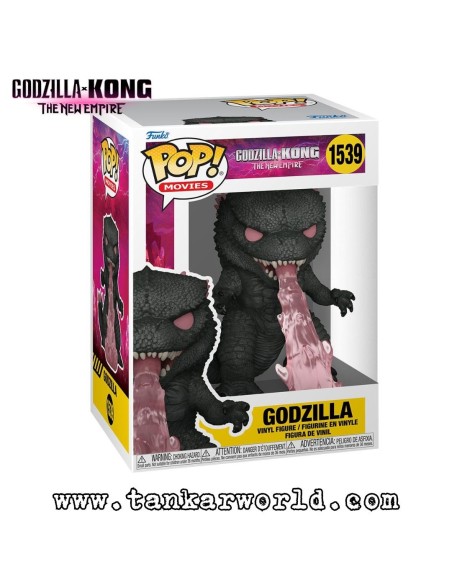 Funko Pop! - Godzilla with heat ray - Godzilla x Kong - The New Empire - 1539