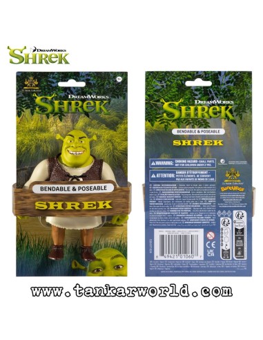 Shrek - Figura Maleable Bendyfigs - 15 cm