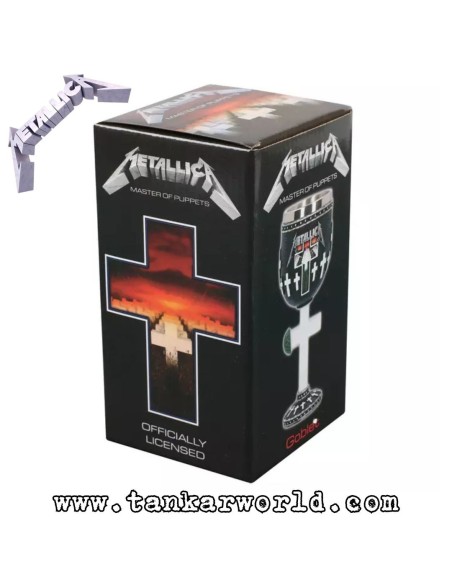 Metallica - Master Of Puppets - Copa - Cáliz - 18 cm