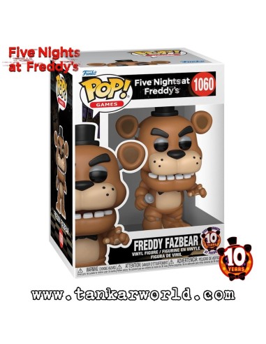 Funko Pop! - Freddy Fazbear - Five Nights At Freddy´s - 1060 - Ten Years - FNAF